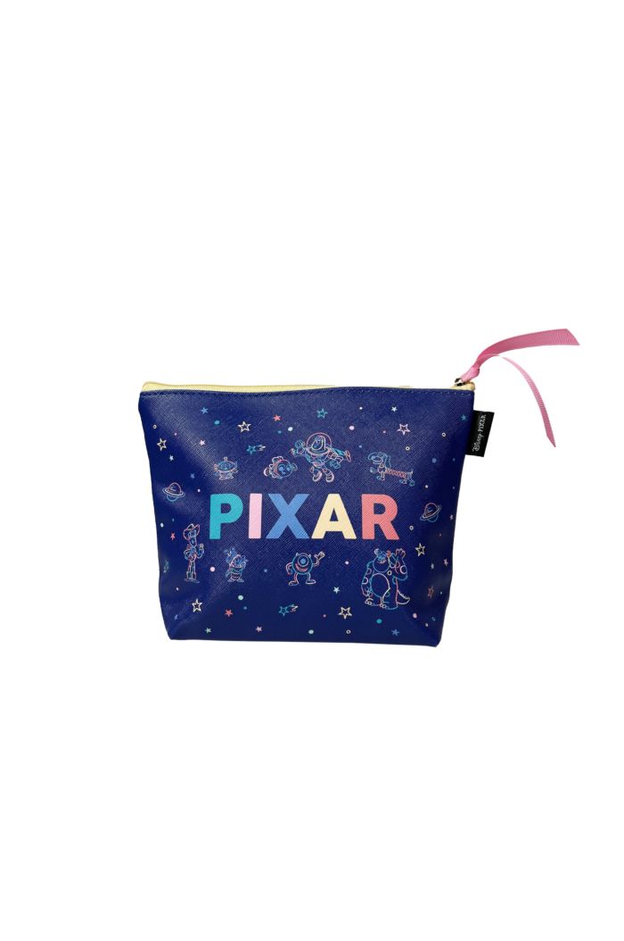 PIXAR STRIPES COSMETIC POUCH