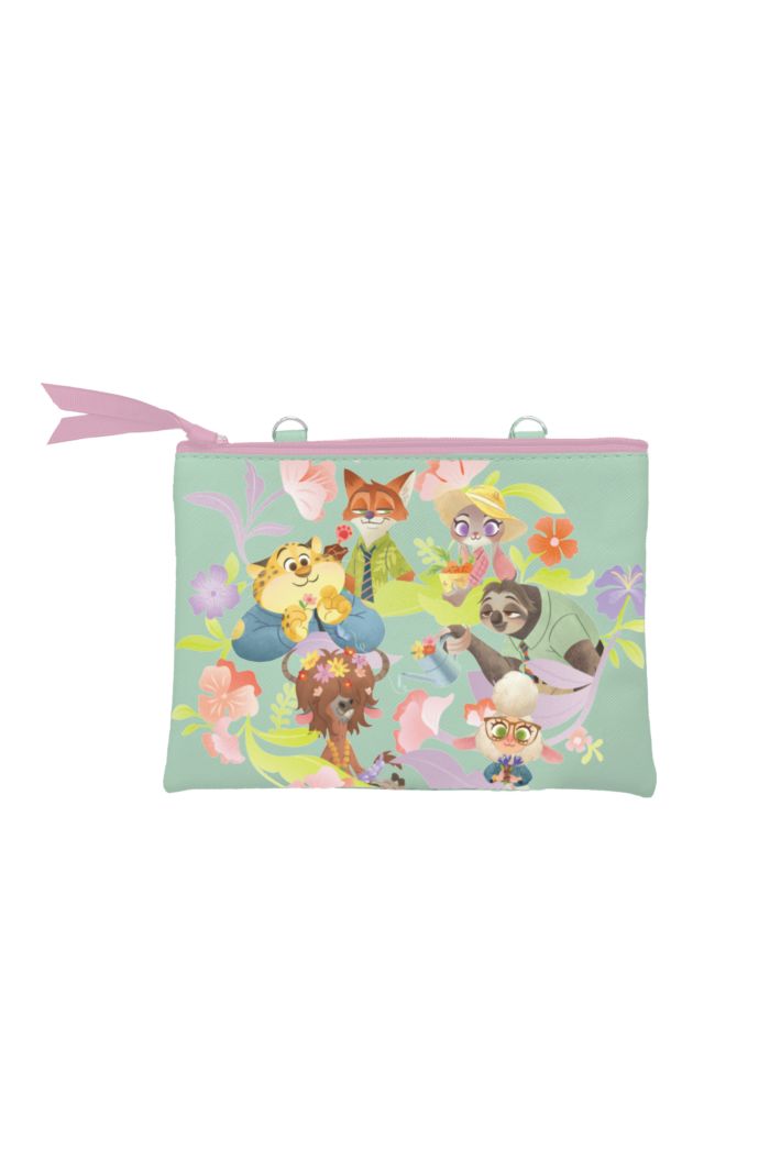 ZOOTOPIA 2 BLOOM COSMETIC POUCH MINT 15cm x 21cm