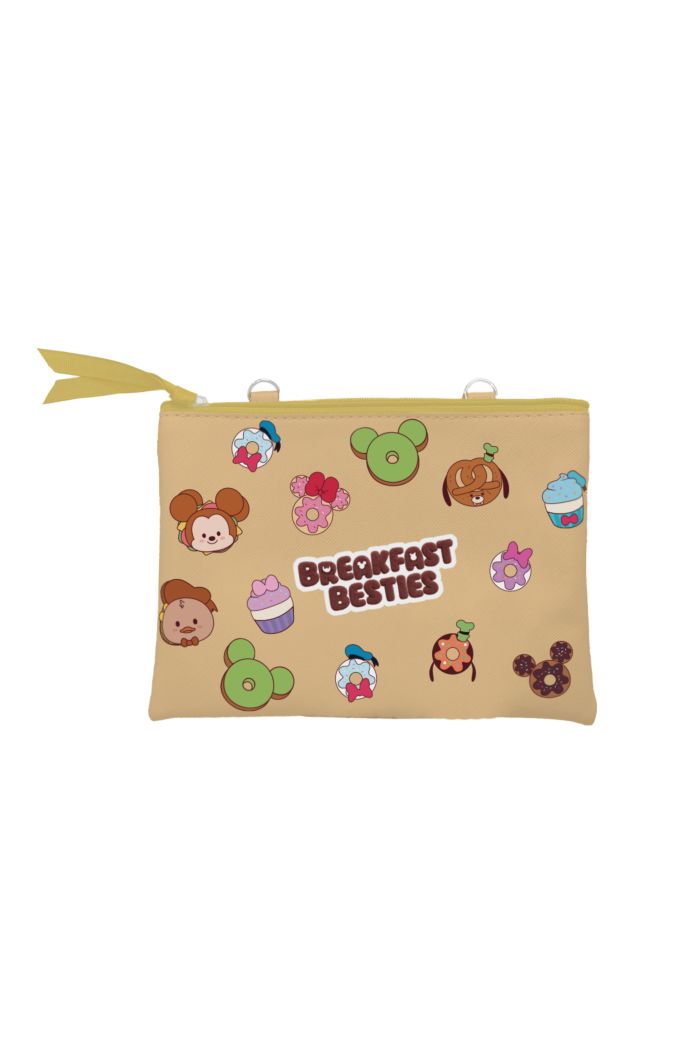 DISNEY BB FULL SET COSMETIC POUCH CREAM 15cm x 21cm