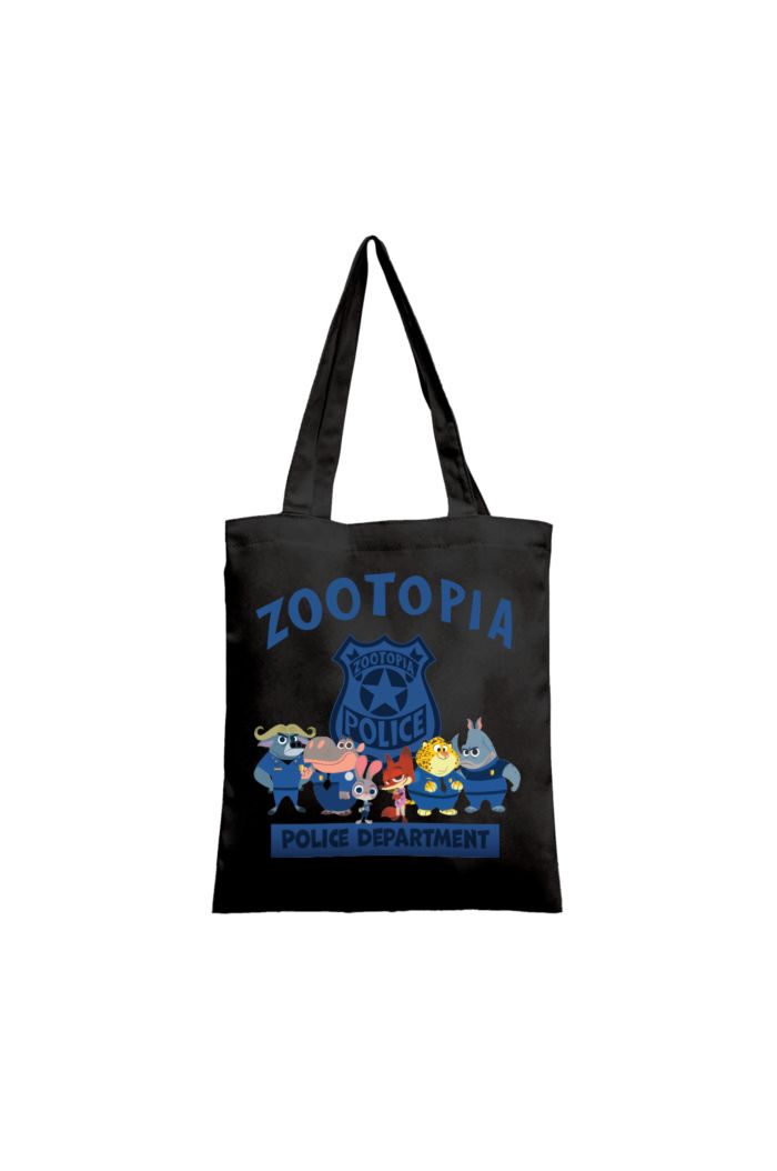 ZOOTOPIA 2 POLICE CANVAS TOTE BAG