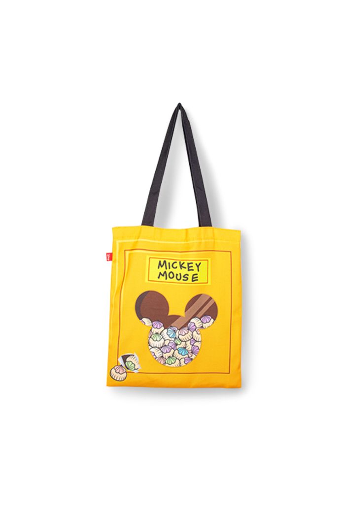 MICKEY LOVE SG CHIP N DALE GEM COOKIES CANVAS TOTE BAG