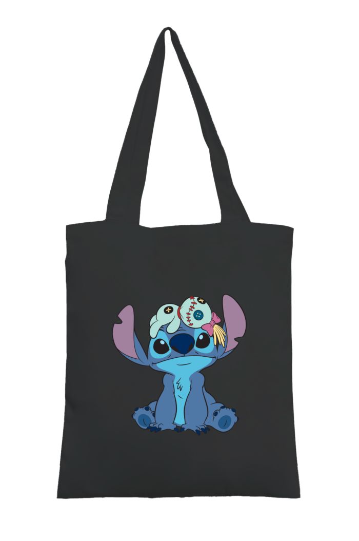 STITCH & SCRUMP CANVAS TOTE BAG