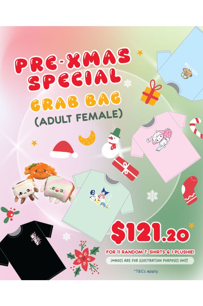 PRE-XMAS GRAB BAG ADULT BUNDLE (FEMALE)