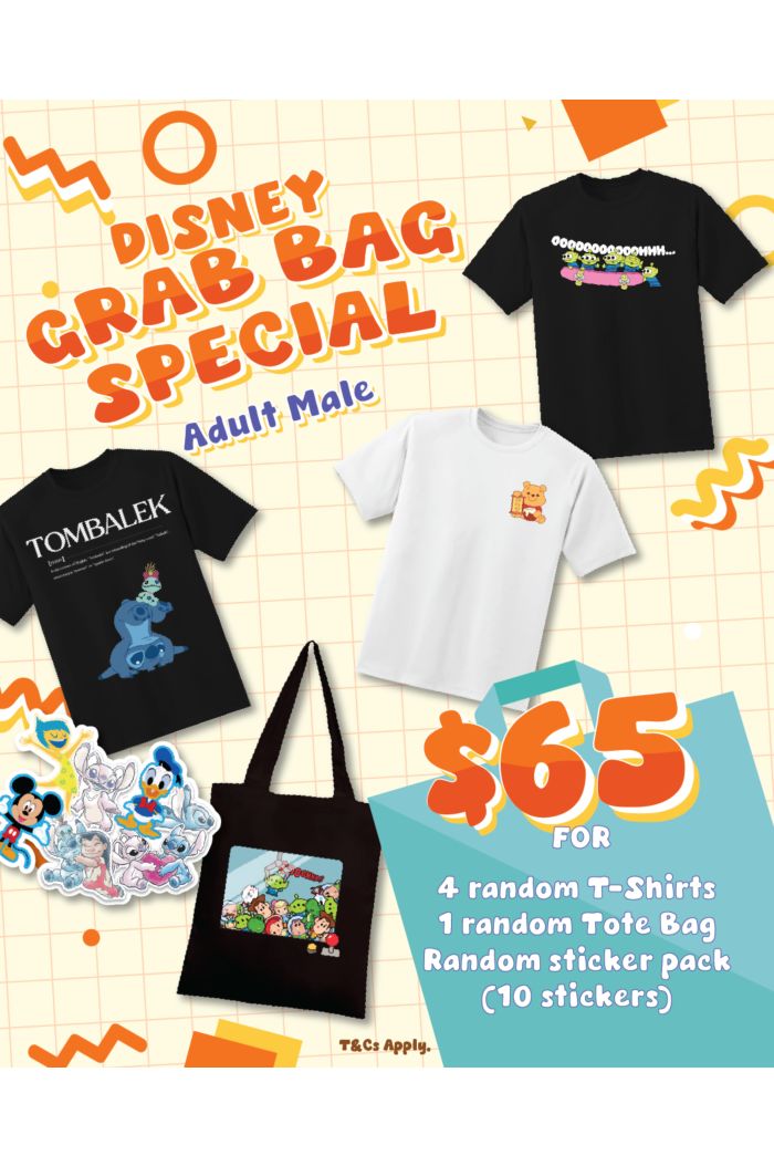 DISNEY GRAB BAG SURPRISE - ADULT (MALE)