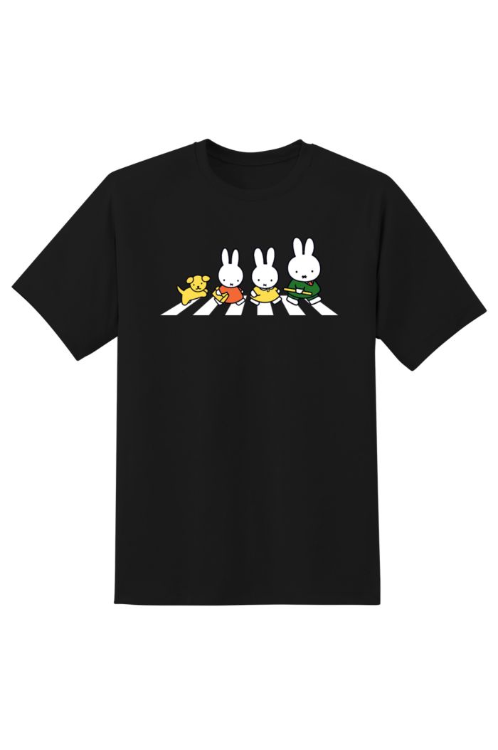 MIFFY ABBEY ROAD T-SHIRT BLACK XS