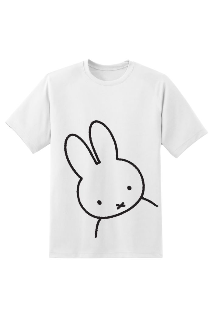 MIFFY OUTLINE T-SHIRT WHITE XS