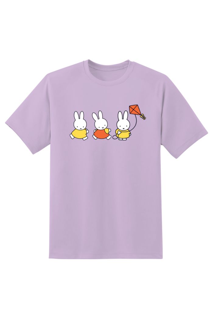 MIFFY FLY A KITE T-SHIRT LAVENDER XS