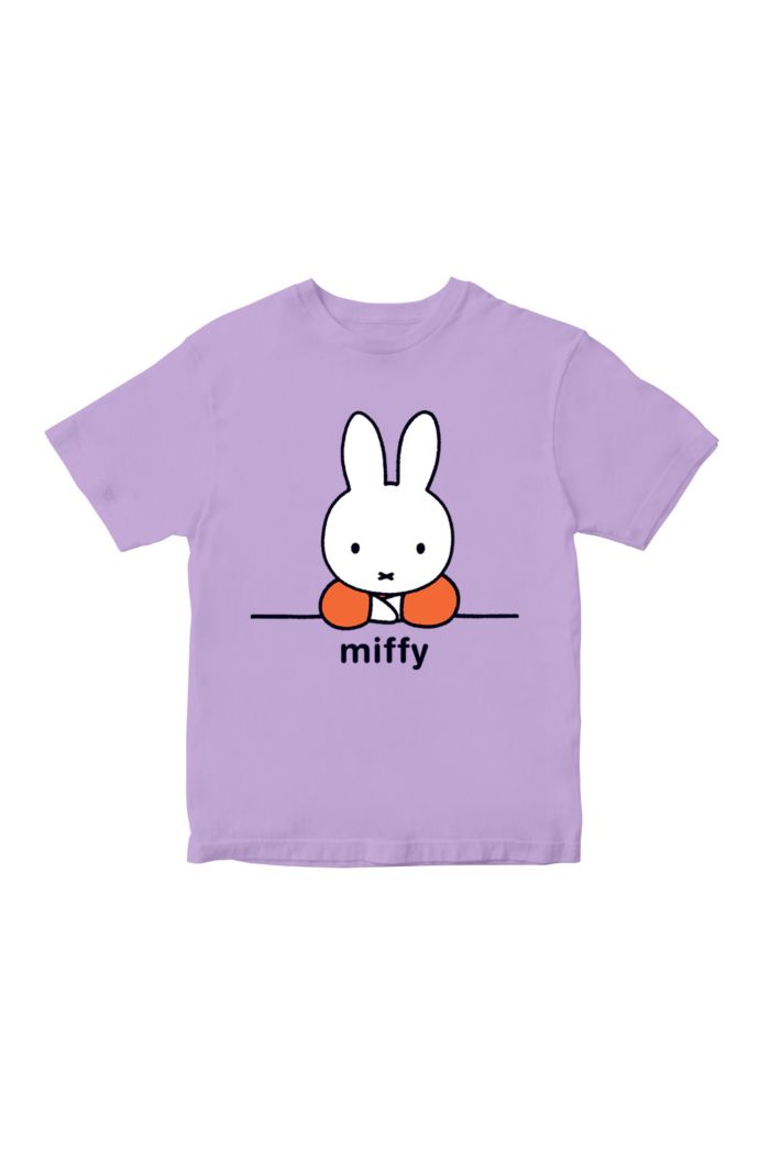 MIFFY LINE T-SHIRT - KIDS LAVENDER S