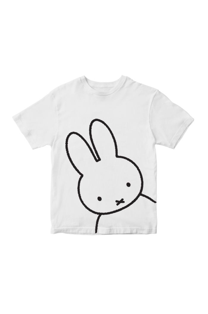 MIFFY OUTLINE T-SHIRT - KIDS WHITE L