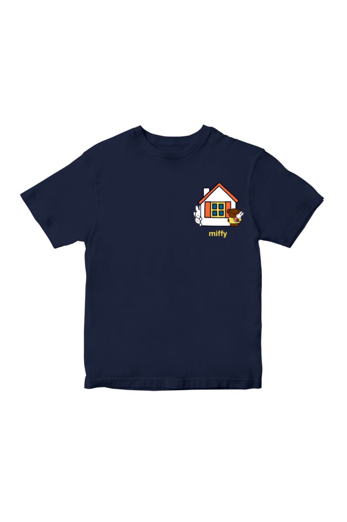 MIFFY HOUSEWARMING T-SHIRT - KIDS NAVY S