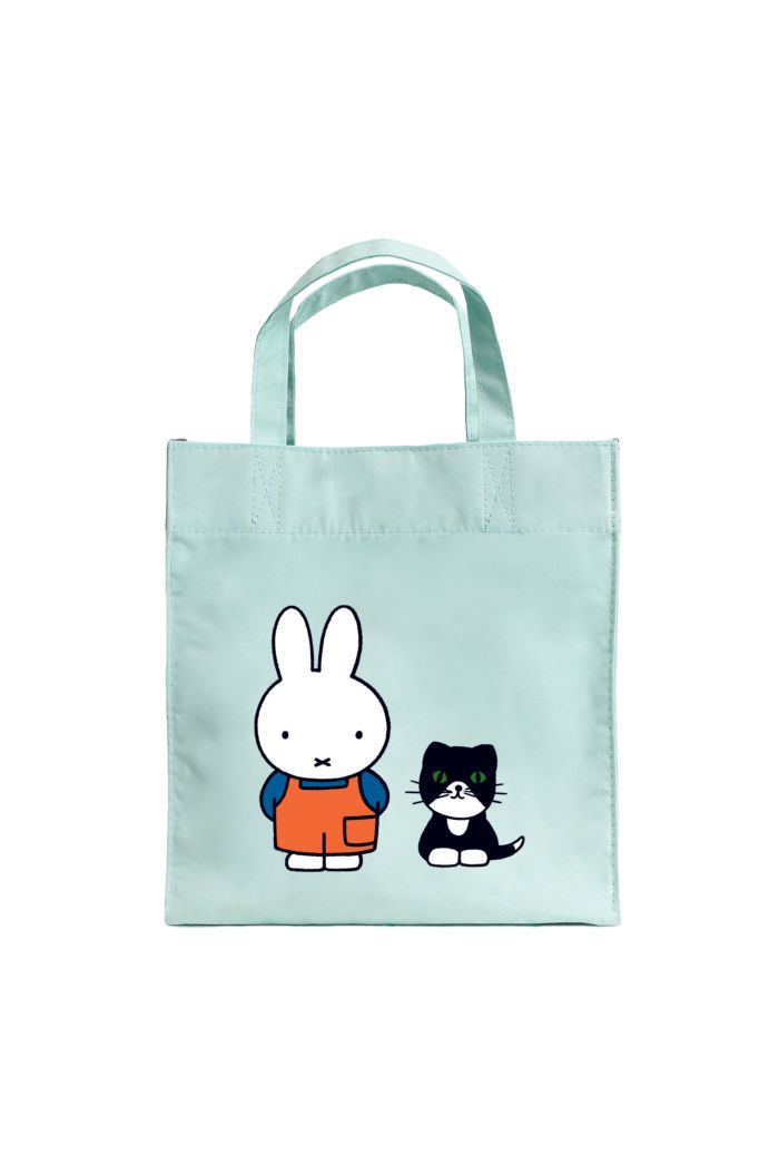 MIFFY & CAT LUNCH BAG LIGHT BLUE 23.5cm x 23.5cm