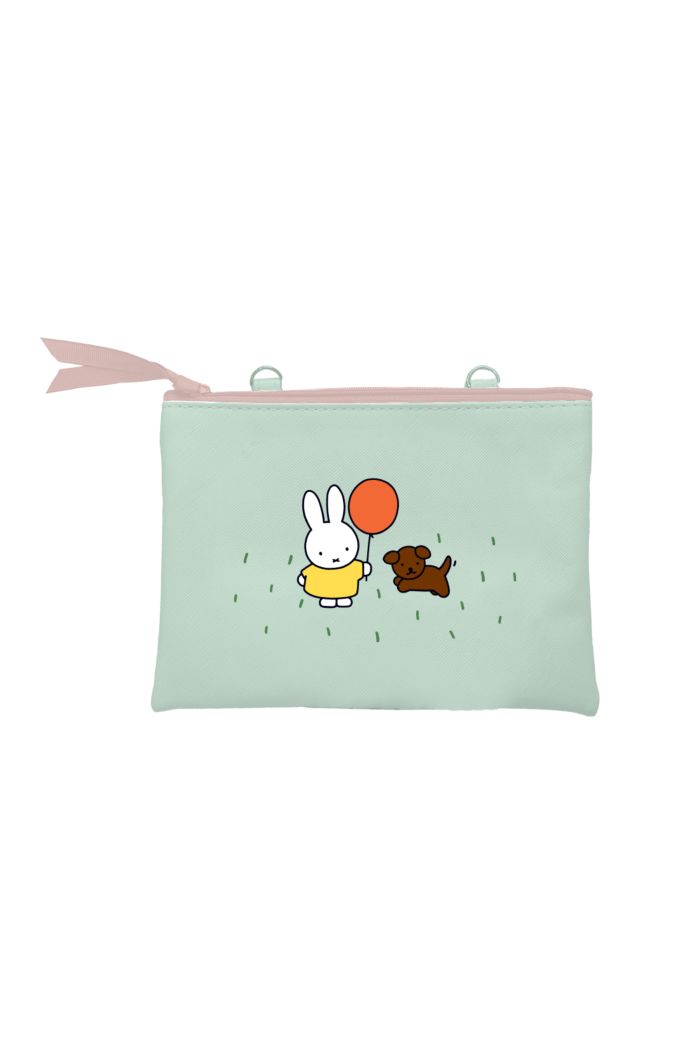 MIFFY & SNUFFY COSMETIC POUCH MINT 15cm x 21cm