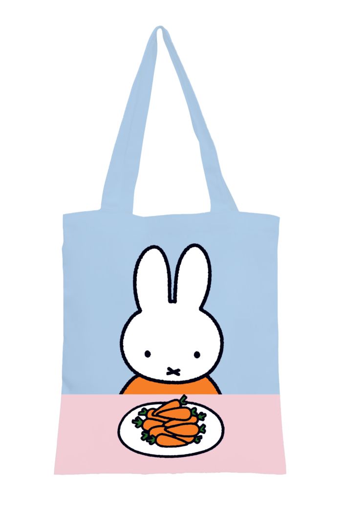 MIFFY CARROTS CANVAS TOTE BAG