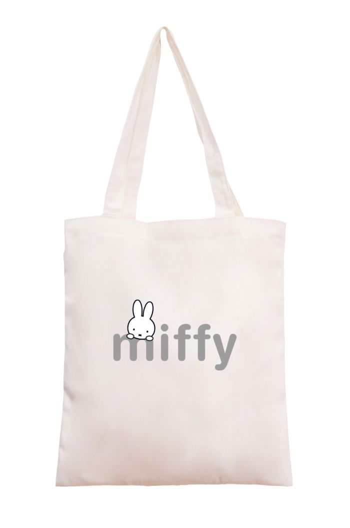 MIFFY FACE CANVAS TOTE BAG