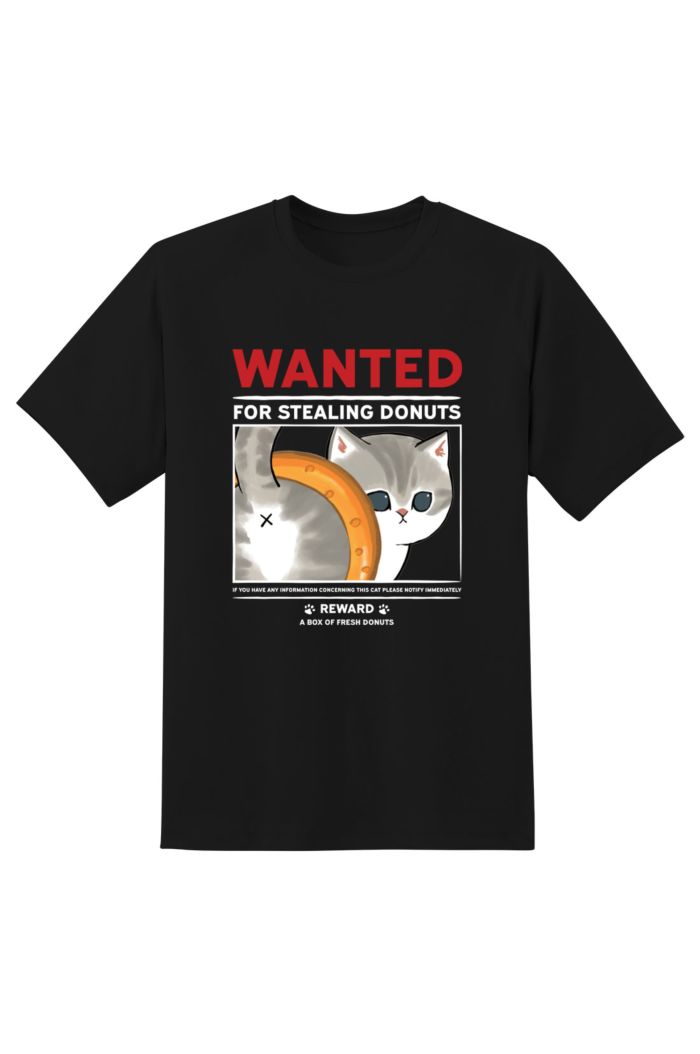 MOFUSAND WANTED T-SHIRT