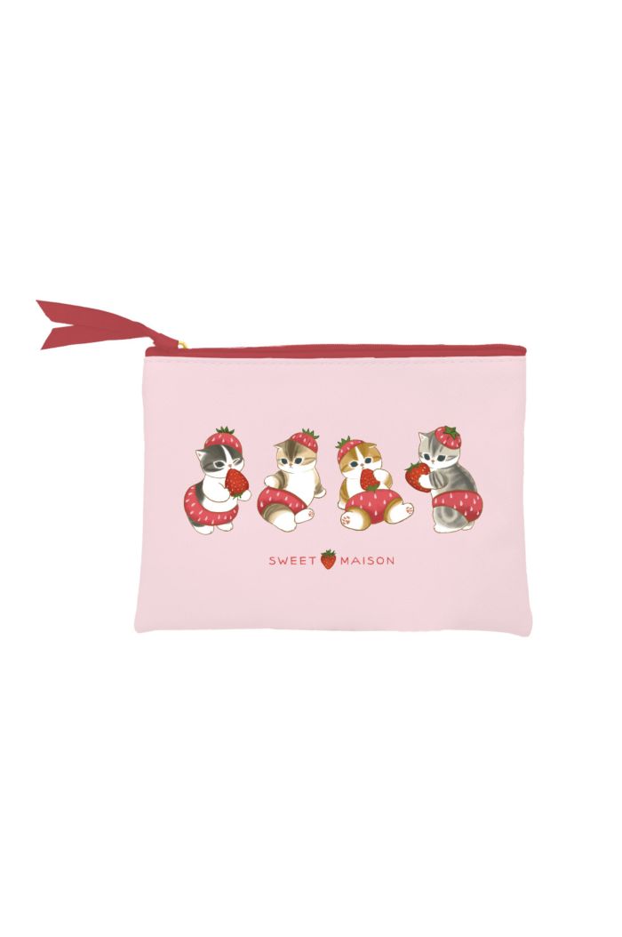 MOFUSAND BERRY CUTE COSMETIC POUCH