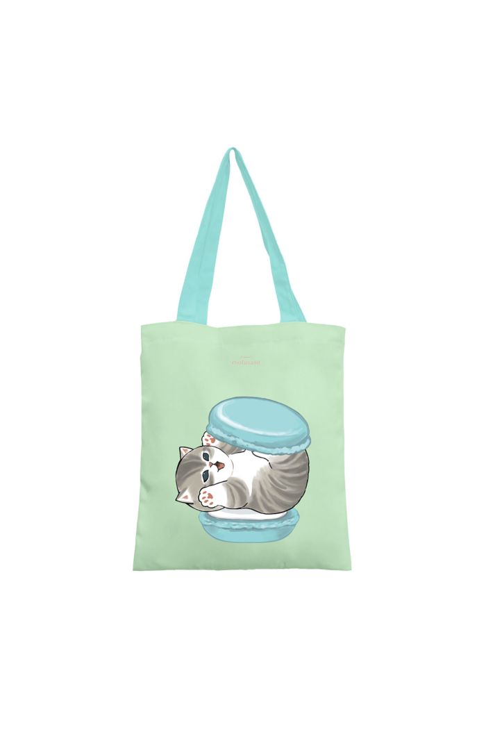 MOFUSAND MACAROONS CANVAS TOTE BAG