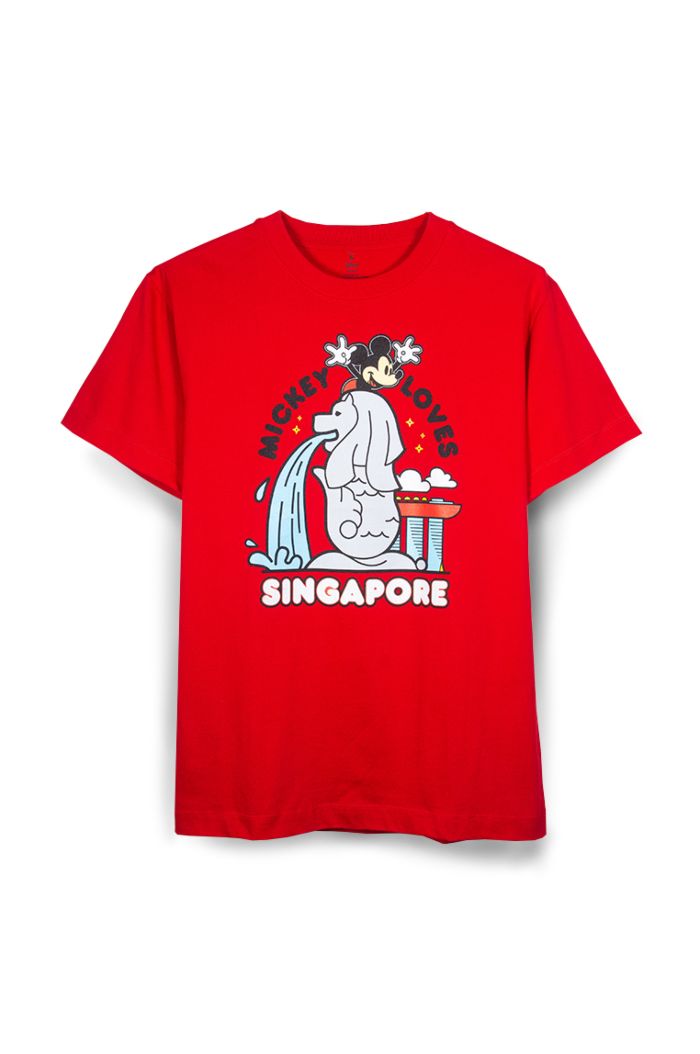 MICKEY LOVE SG MERLION T-SHIRT