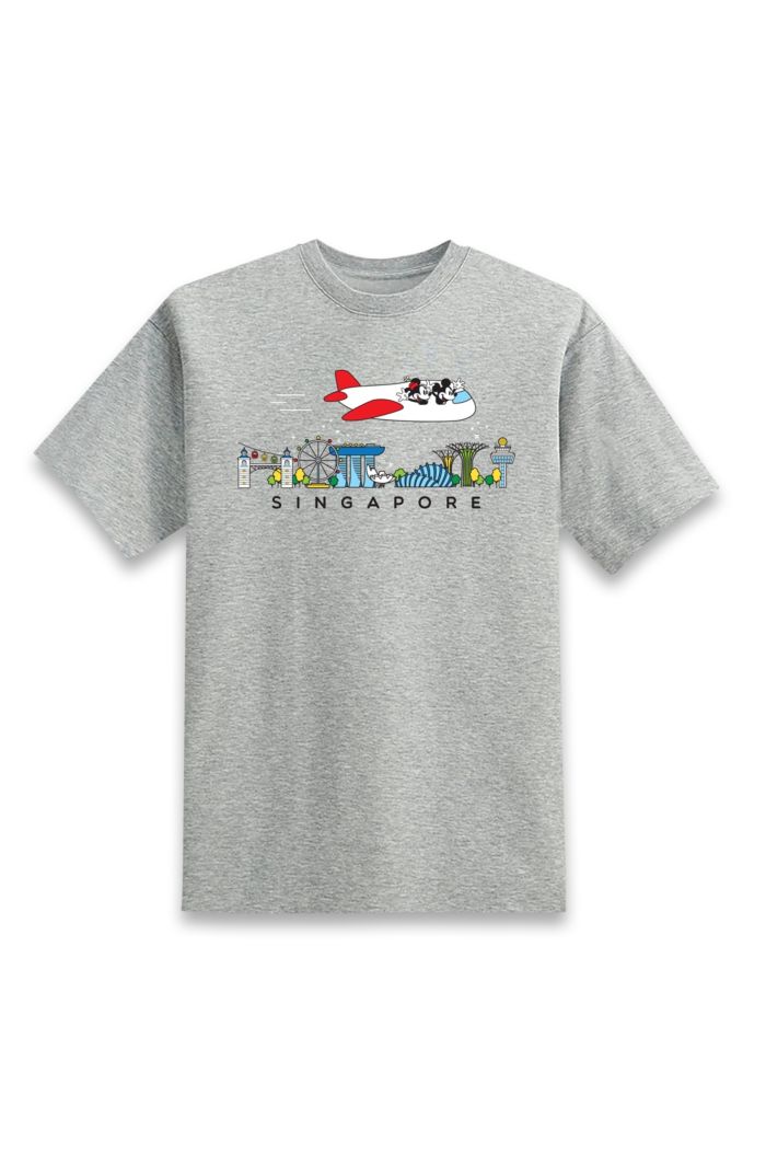 MICKEY LOVE SG AIRPLANE T-SHIRT