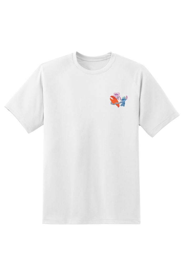 STITCH CHILLI CRAB T-SHIRT WHITE XS