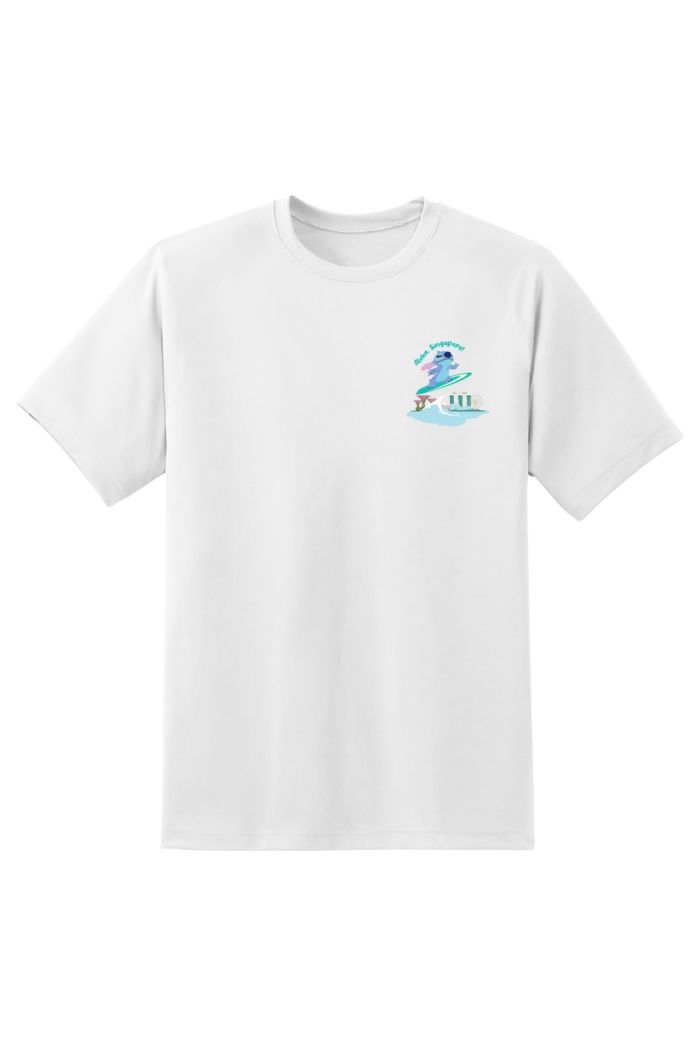 STITCH SURFING T-SHIRT WHITE S