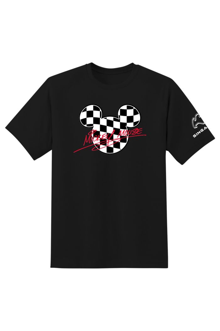 MICKEY SG RACER CHECKERED II T-SHIRT