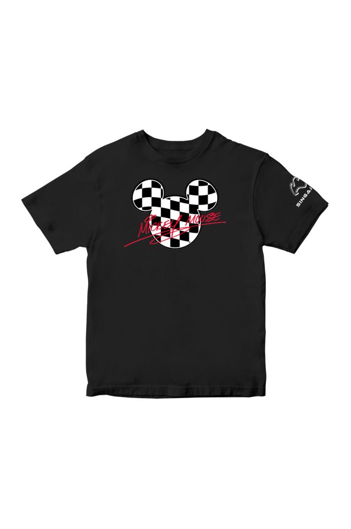MICKEY SG RACER CHECKERED II T-SHIRT- KIDS