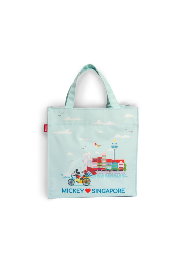 MICKEY LOVE SG TRISHAW LANDMARKS LUNCH BAG