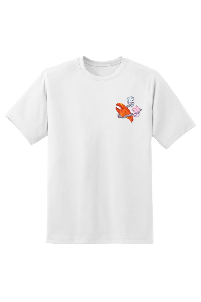 MR MERLION CHILLI CRAB T-SHIRT WHITE XS