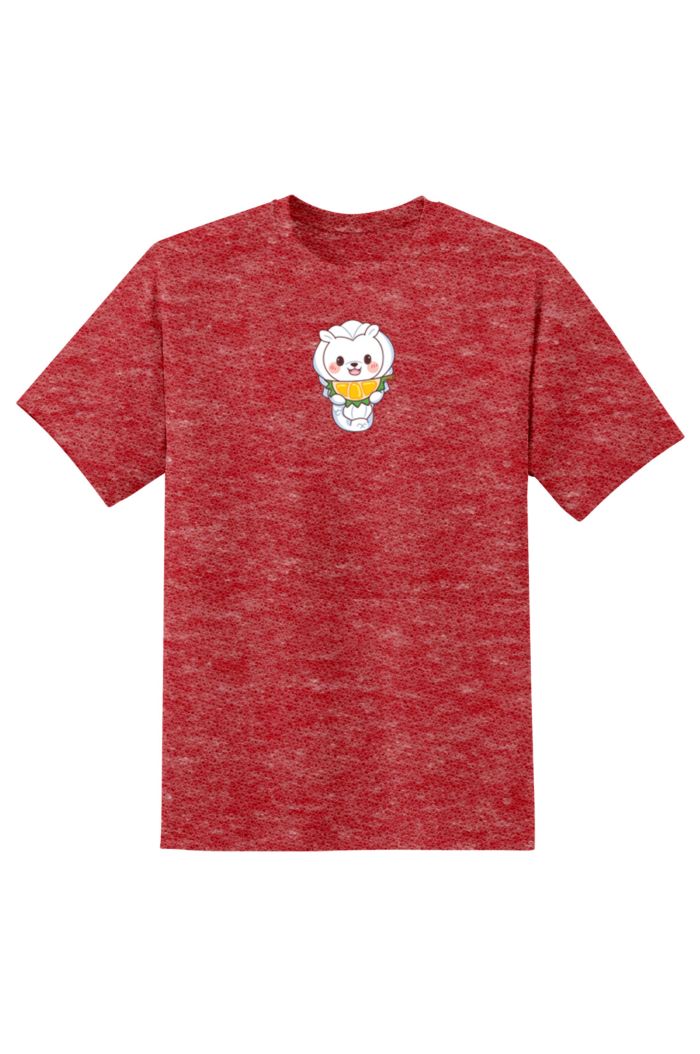 MR MERLION DURIAN GUIDE T-SHIRT HEATHER RED XS