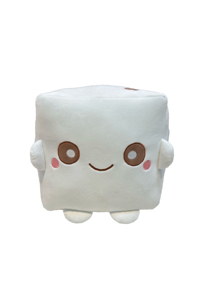 MR MERLION DICE-HARD FAN PLUSH M - WHITE