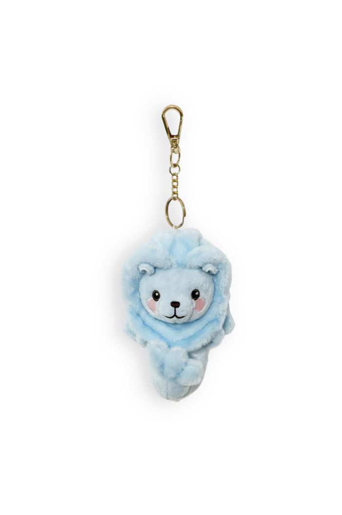 MR MERLION 4" MERLION PLUSH KEYRING - BLUE BLUE S