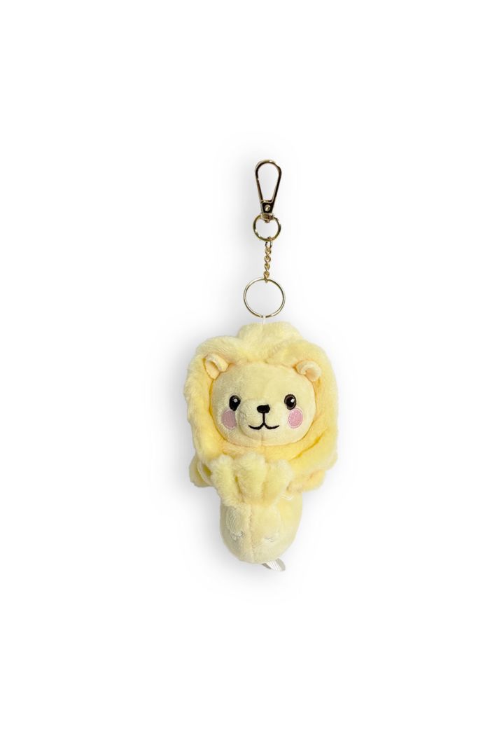 MR MERLION 4" MERLION PLUSH KEYRING - YELLOW YELLOW S