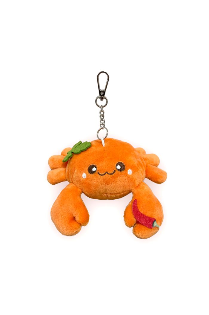 MR MERLION 4 CHILLI KRABBY PLUSH KEYRING
