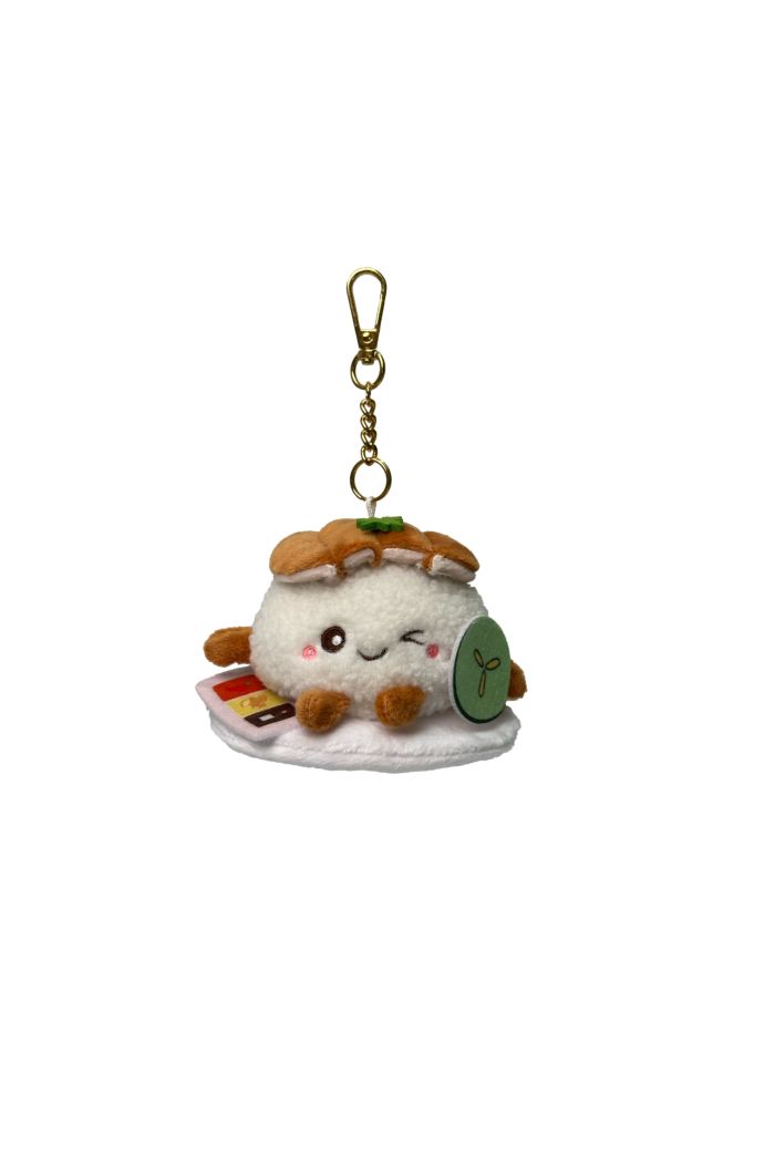 MR MERLION 3.5 TAN HAI NAN PLUSH KEYRING