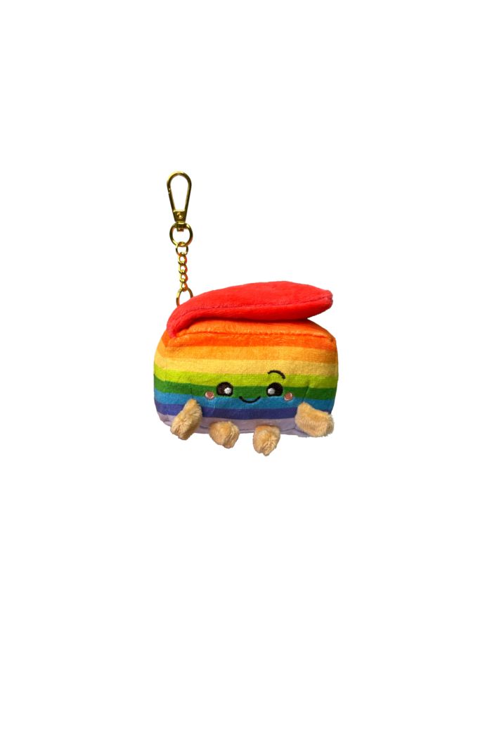 MMF 3.5" RAINBOW K. LAPIS PLUSH KEYRING RAINBOW S