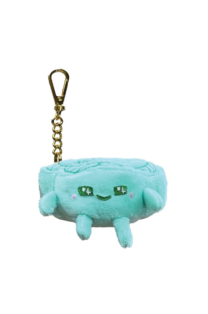 MR MERLION 4 MOONCAKE BUDDIES PLUSH KEYRING - GREEN GREEN S