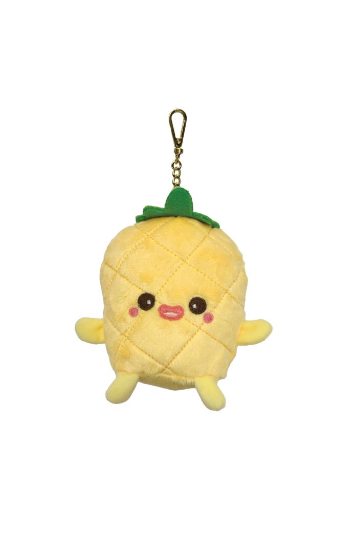 MMF 4" XIAO WANG WANG PLUSH KEYRING YELLOW S