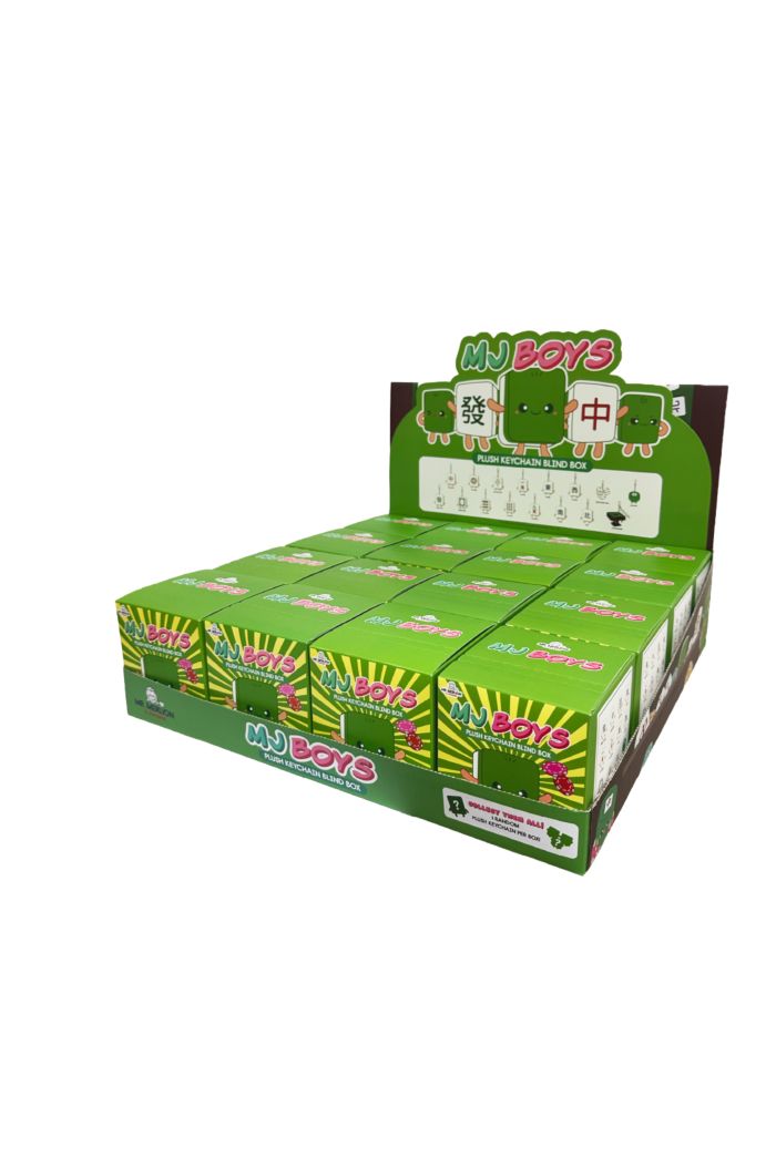 MMF 4" WHOLE SET MAHJONG TILES BLIND BOX PLUSH KEYRING