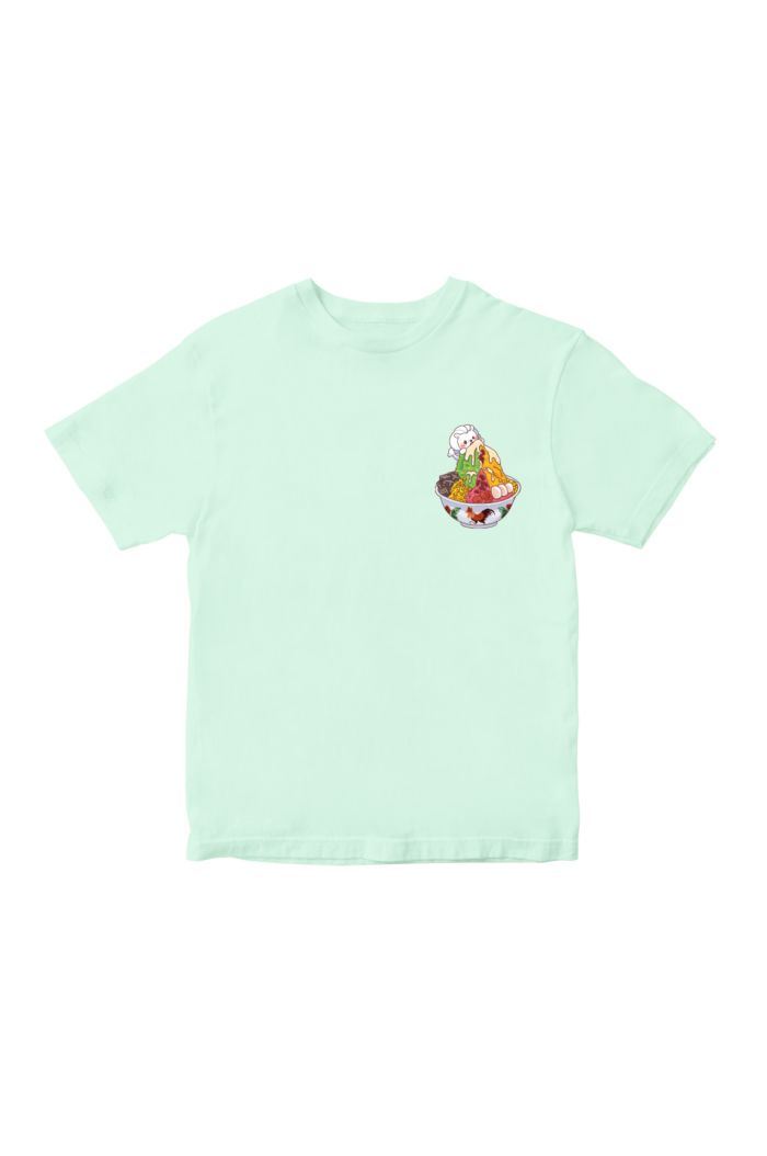 MR MERLION ICE KACANG T-SHIRT - KIDS MINT L