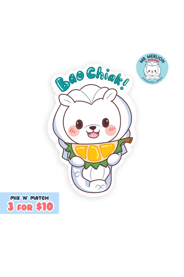 MR MERLION BAO CHIAK STICKER