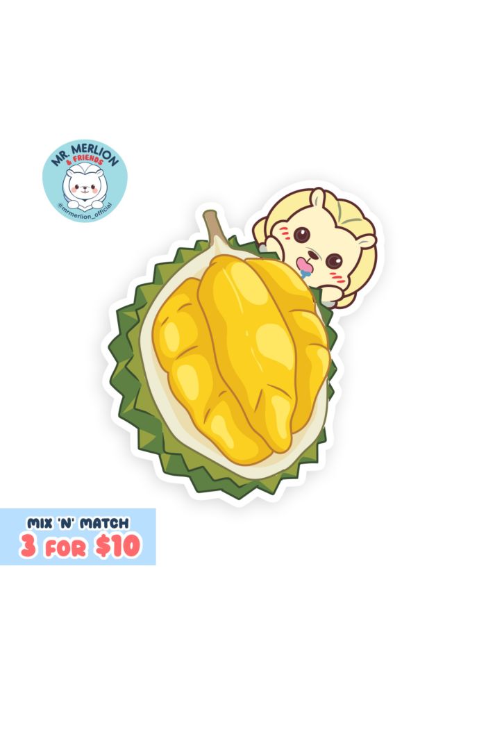 MR MERLION MAO SHAN WANG STICKER
