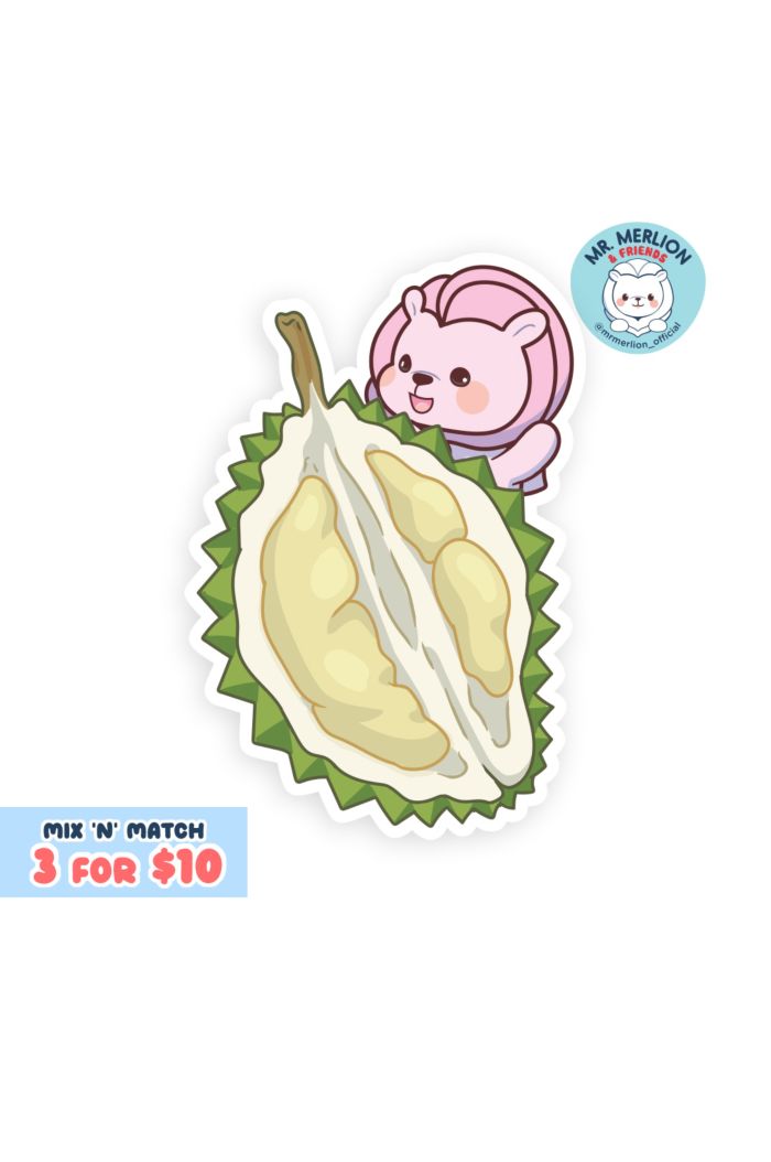 MR MERLION BLACK PEARL STICKER
