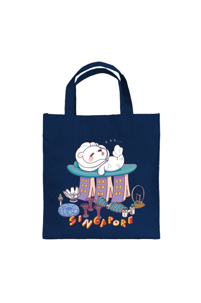 MR MERLION & FRIENDS SLEEPING LUNCH BAG