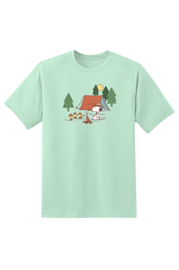 PEANUTS CAMPING T-SHIRT