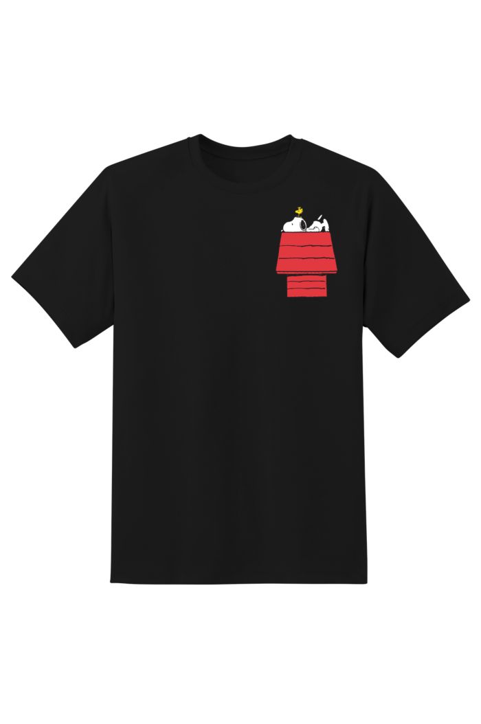 PEANUTS DOG HOUSE POCKET T-SHIRT