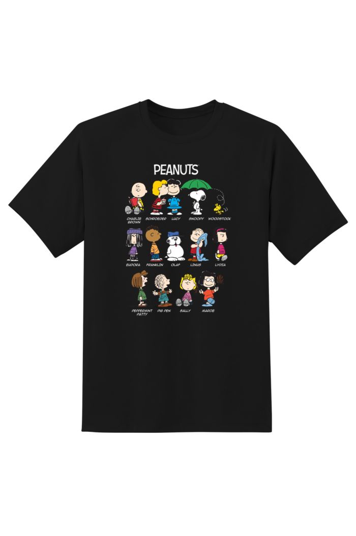 PEANUTS FULL CHARACTERS T-SHIRT