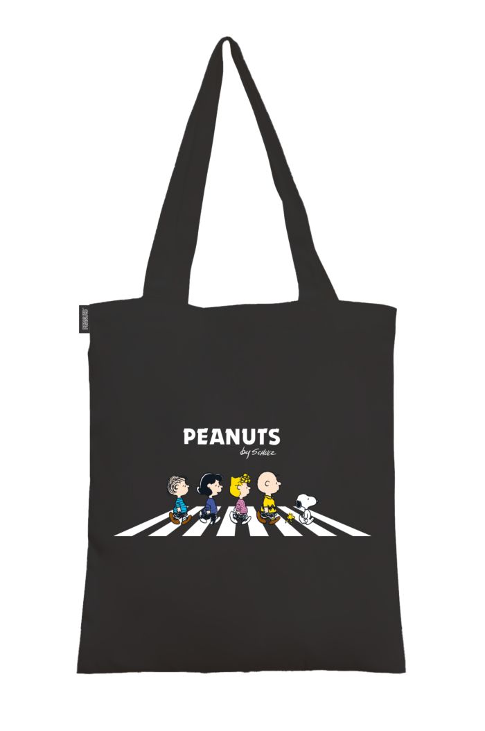 PEANUTS  PEANUTS ROAD CANVAS TOTE BAG