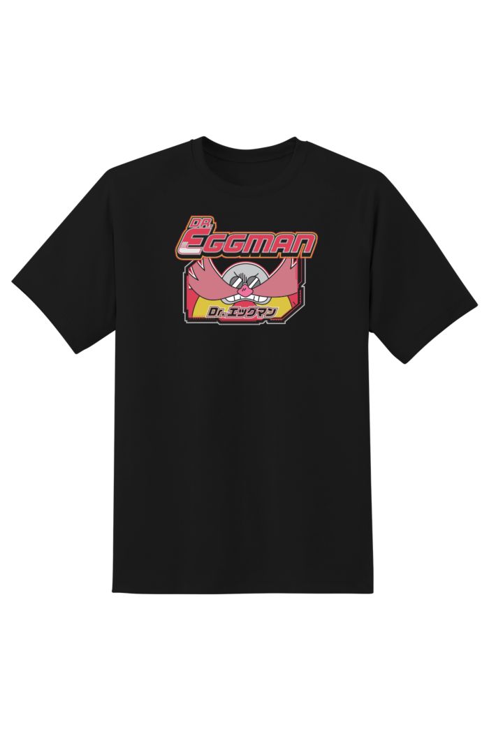 SONIC TOYMANIA EGGMAN T-SHIRT BLACK XS