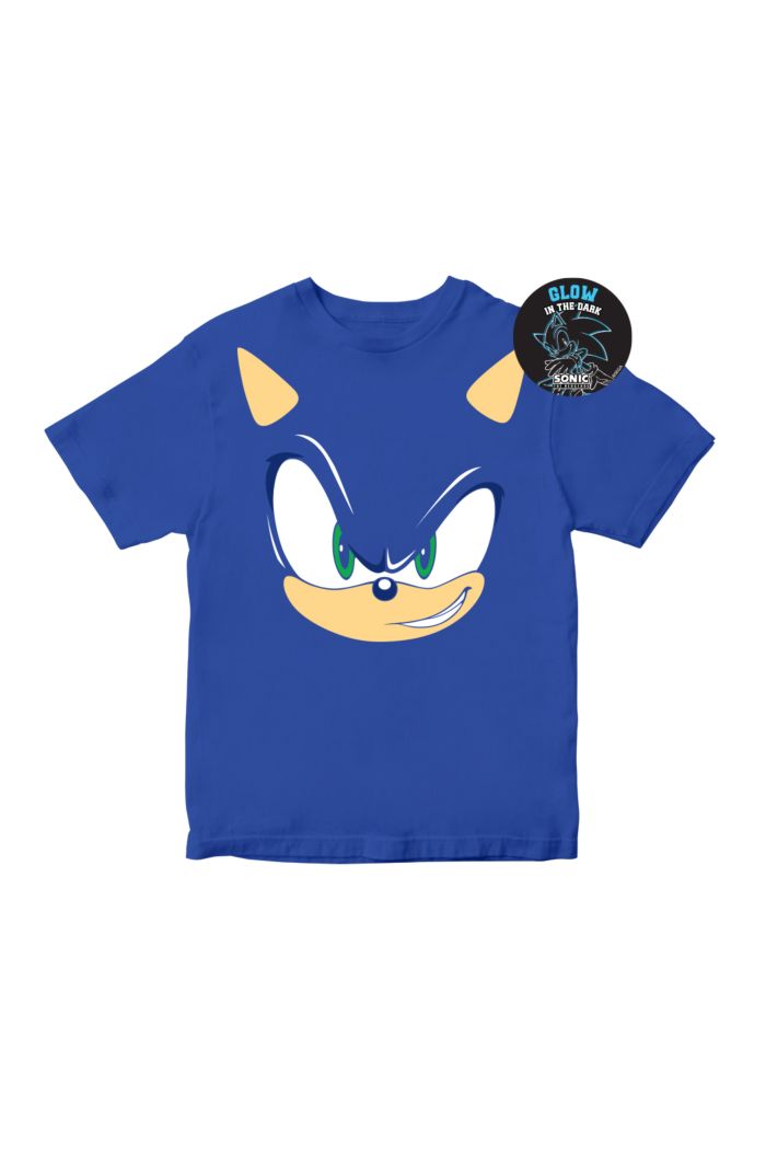 SONIC SONIC BIG FACE T-SHIRT - KIDS